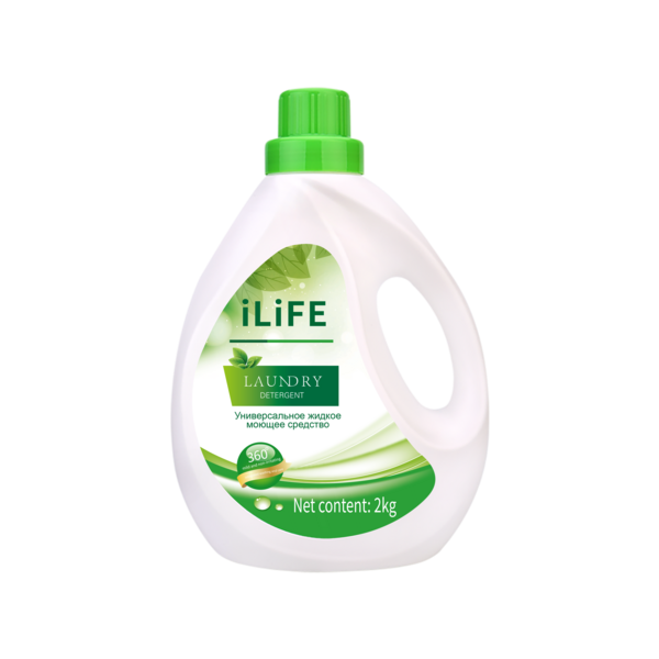 iLiFE lanudry detergent (2KG)/iLiFE Многофункциональный стиральный порошок 2кг (8 бутылок в коробке)