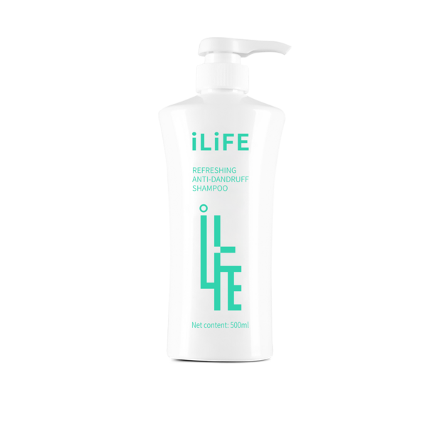 ( Коробка 20 шт )  iLiFE REFRESHING ANTI-DANDRUFF SHAMPOO/iLiFE Чистый шампунь от перхоти 500мл