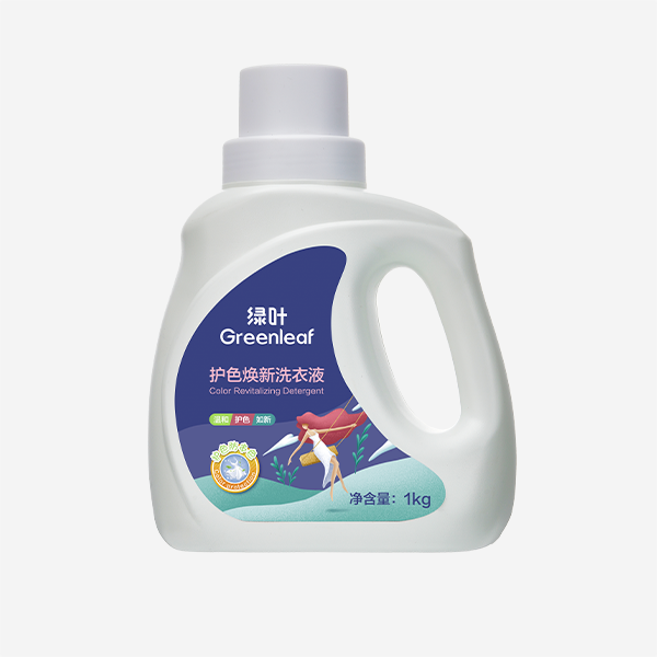 (Кол-во в коробке 12 шт) Greenleaf Гель для стирки для защиты цвета, 1 кг