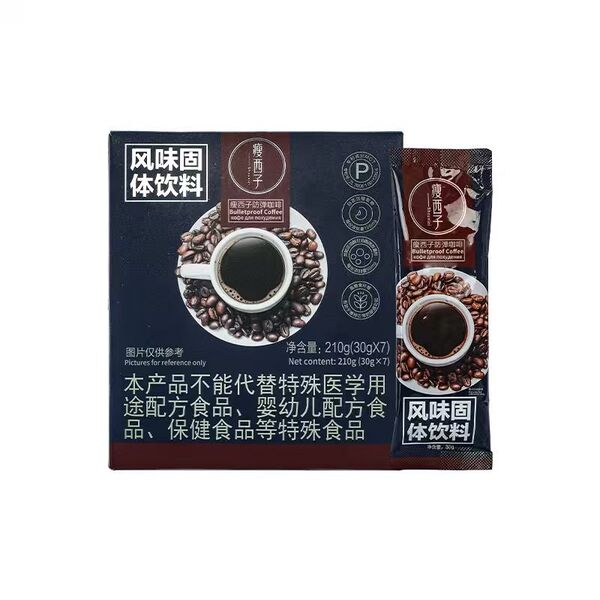 (Кол-во в коробке 24) Пуленепробиваемый кофе: Напиток для похудения