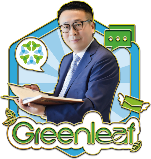 (Кол-во в коробке 300 шт)Greenleaf Магнит на холодильник  с изображением председателя компании / шестиугольной формы