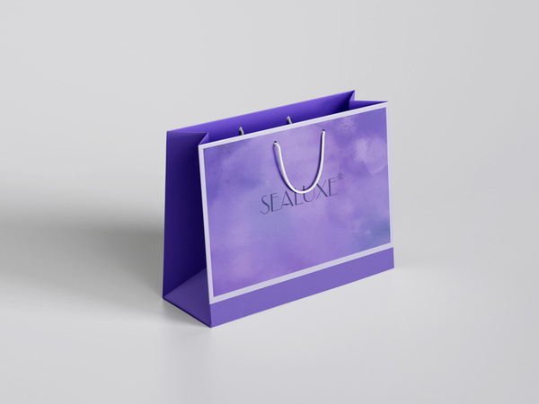 Sealuxe  подарочный пакет (фиолетовый)