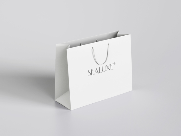 Sealuxe  подарочный пакет (белый)