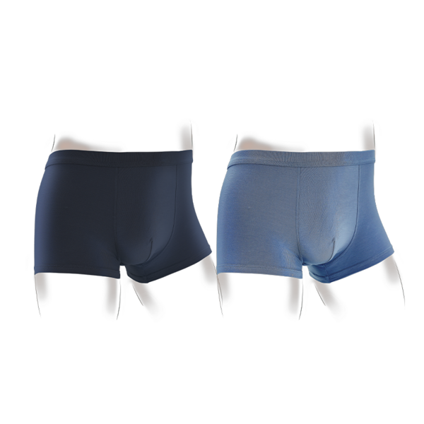 Кол-во в коробке 30 шт) Meiweishi мужское нижнее белье Light Kiss темно-синий * серо-синий XXXL