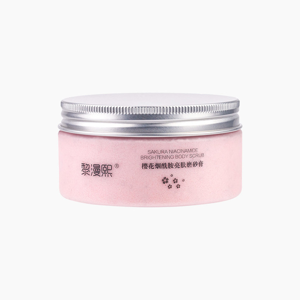 Limancy Осветляющий скраб с ниацинамидом и экстрактом сакуры 200 г