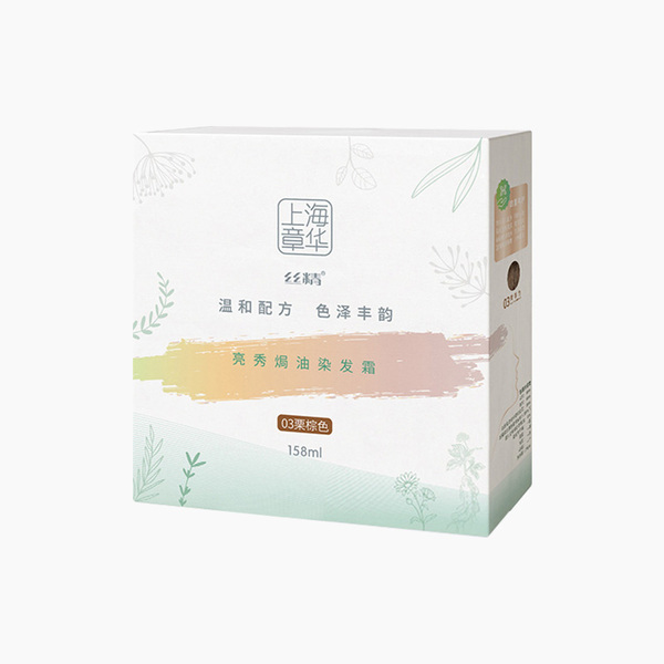 zhanghua краска для волос профессиональная （каштановый ）158ml
