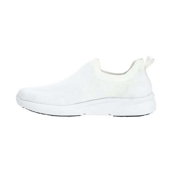 Противоскользящая обувь «Линпао Ди» белая с белым, размер 40