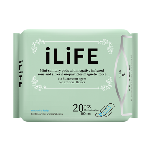 (Кол-во в коробке 100 шт) iLiFE Базовая гигиеническая прокладка мини 190мм/20 шт