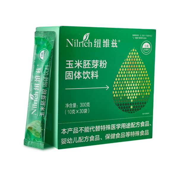 (Кол-во в коробке 24 шт) Nilrich Кукурузный порошок твердый напиток