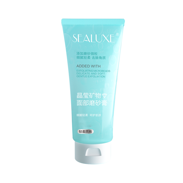 (Кол-во в коробке 24 шт) Минеральный скраб для лица SEALUXE Crystal/100 г
