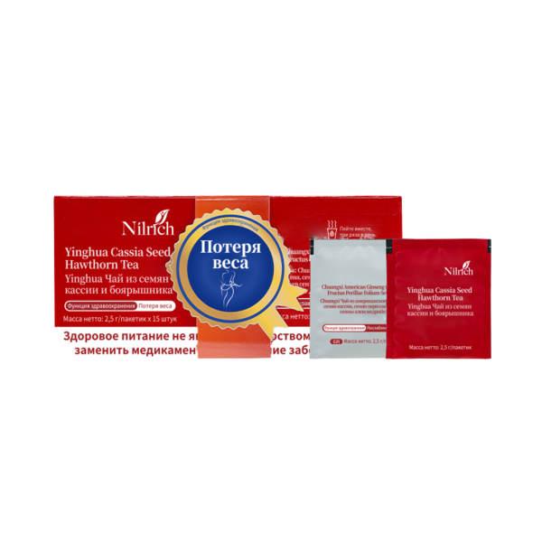 (Кол-во в коробке 48 шт) NILRICH чай для контроля веса (набор из двух видов)