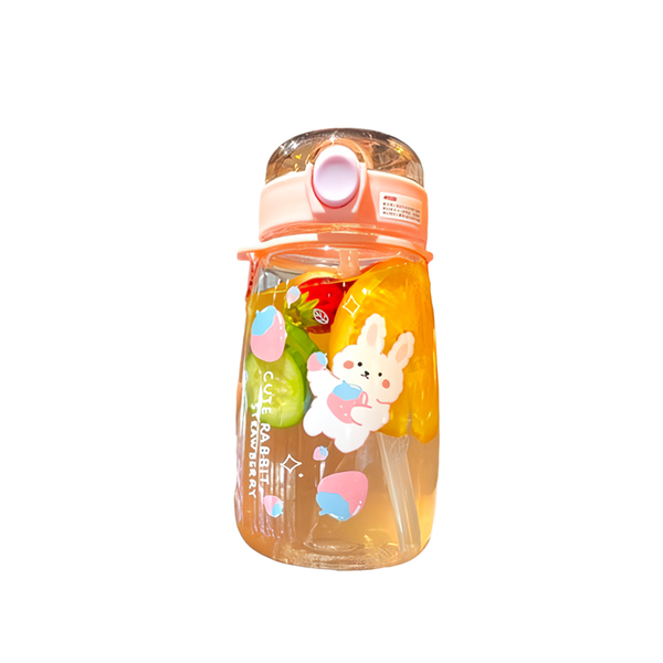 Детский стакан (цвет розовый)