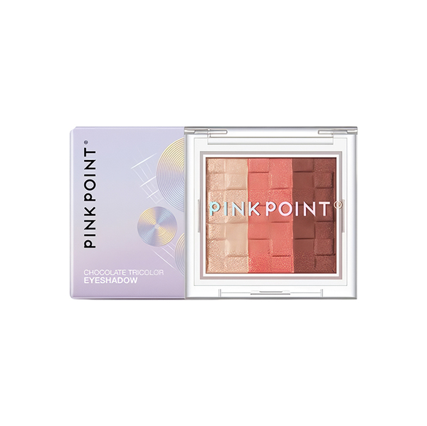 Pink point Шоколадное трио теней для век  2,5 г