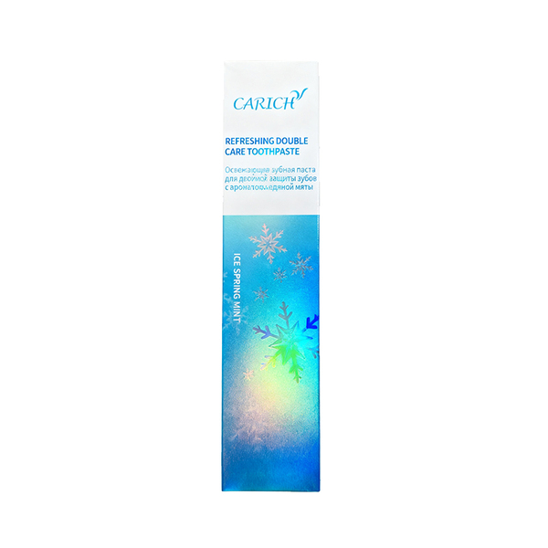 (Кол-во в коробке 36 шт) CARICH зубная паста со вкусом ледяной мяты 150 г
