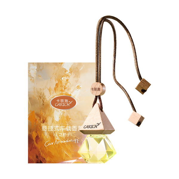(В коробке 60 шт) Carich подвесная автомобильная ароматерапия 8 мл/Османтус Лунцзин