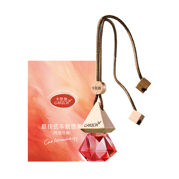 (В коробке 60 шт) Carich подвесная автомобильная ароматерапия 8 мл/Романтический вкус