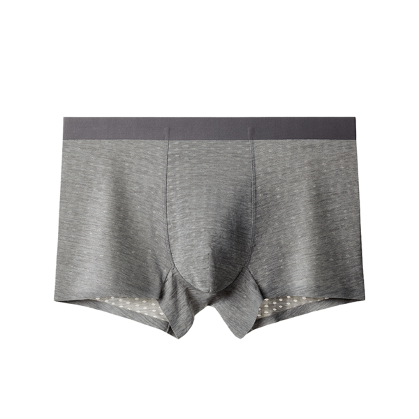 Кол-во в коробке 40 шт) MAIWEIS Мужские бесшовные жаккардовые трусы Carbon Grey L